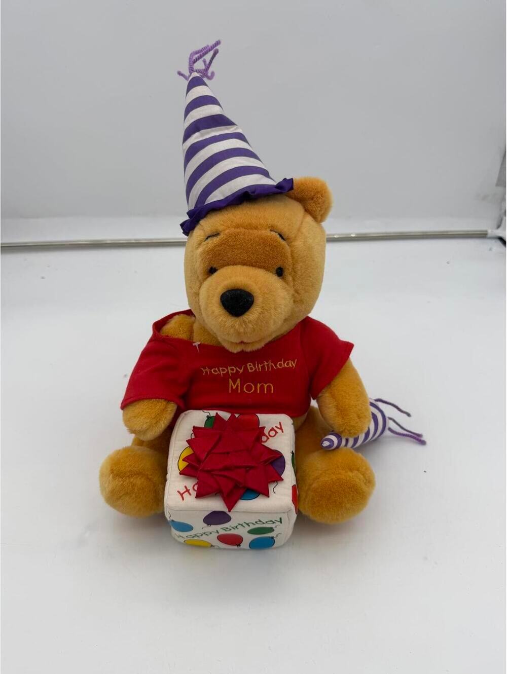 Vintage Winnie the Pooh Happy Birthday Plush 15'